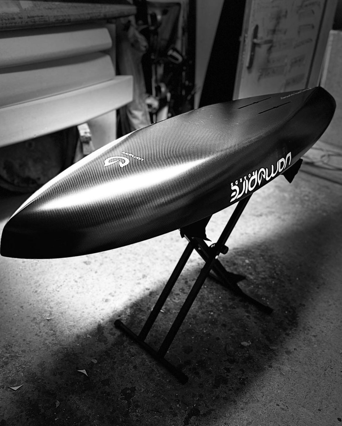 Vampire Board Downwind Board zum Subfoiling und Wingfoiling